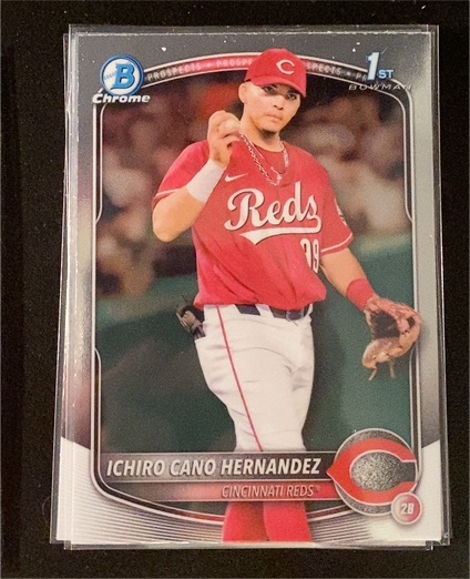 2025 Bowman Chrome #BCP-18 Ichiro Cano Hernandez — front