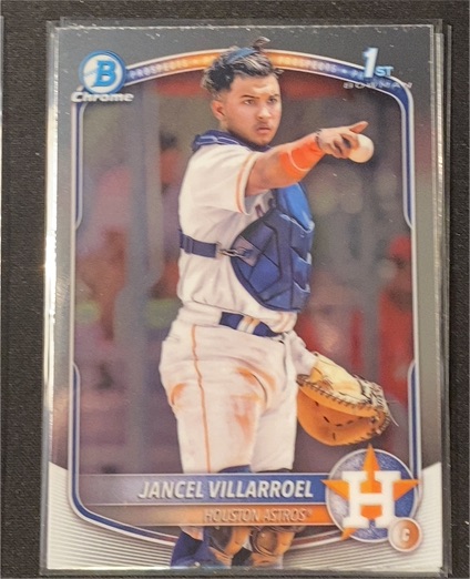 2025 Bowman Chrome #BCP-26 Jancel Villarroel — front