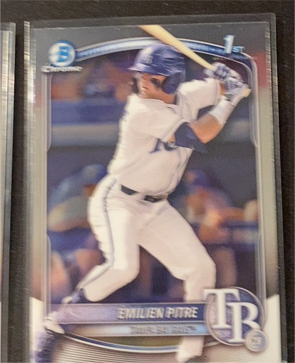 2025 Bowman Chrome #BCP-83 Emilien Pitre — front