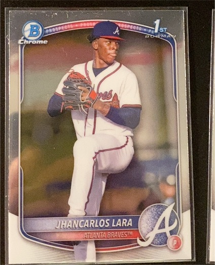 2025 Bowman Chrome Prospects #BCP-126 Jhancarlos Lara — front