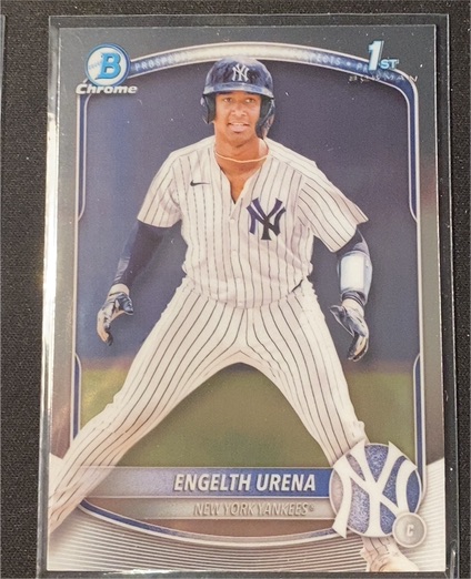 2025 Bowman Chrome #BCP-16 Engelth Urena — front