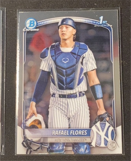 2025 Bowman Chrome Prospects #BCP-34 Rafael Flores — front