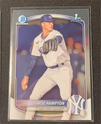 2025 Bowman Chrome #BCP-57 Chase Hampton — front