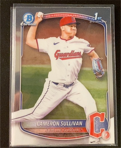 2025 Bowman Chrome #BCP-97 Cameron Sullivan — front
