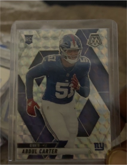 2025 Panini Mosaic #317 Abdul Carter — front