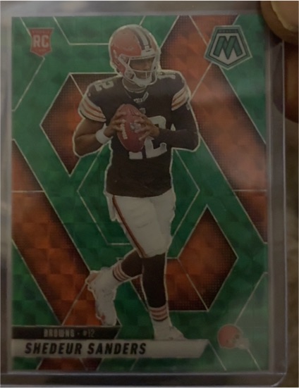 2025 Panini Mosaic #302 Shedeur Sanders — front