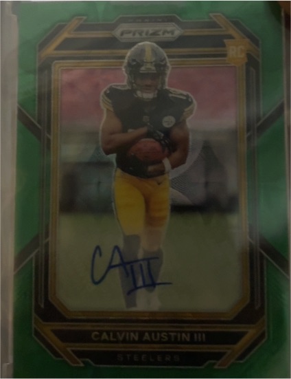 2022 Panini Prizm #338 Calvin Austin III — front