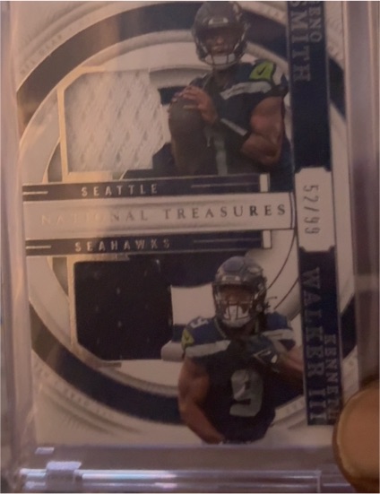 2023 Panini National Treasures #527 Stetson Bennett III — front