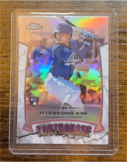 2025 Topps Chrome #YQ-3 Hyeseong Kim — front