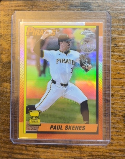 2025 Topps Chrome #90CB-13 Paul Skenes — front