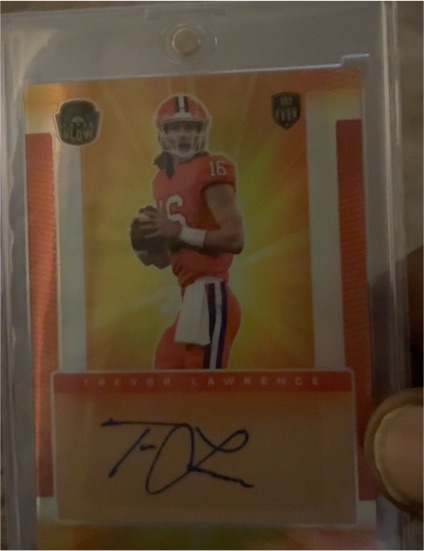 2021 Super Glow #16 Trevor Lawrence — front