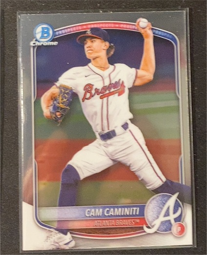 2025 Bowman Chrome Prospects #BCP-46 Cam Caminiti — front