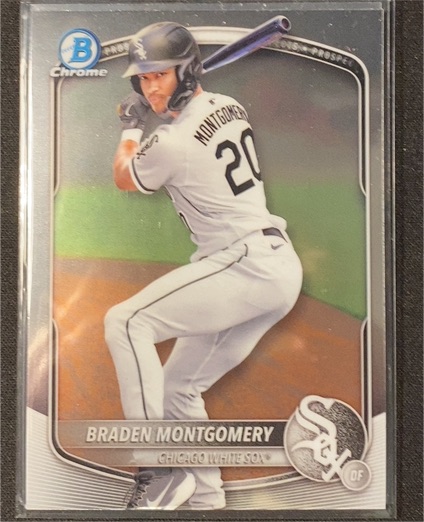 2025 Bowman Chrome Prospects #BCP-132 Braden Montgomery — front