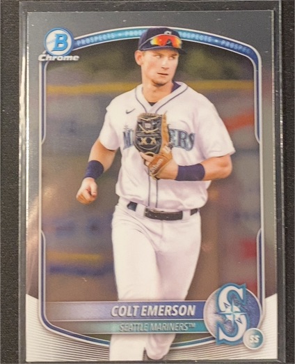 2025 Bowman Chrome Prospects #BCP-17 Colt Emerson — front