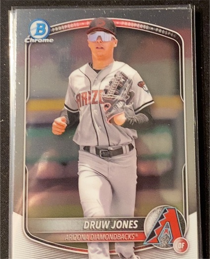 2025 Bowman Chrome Prospects #BCP-138 Druw Jones — front