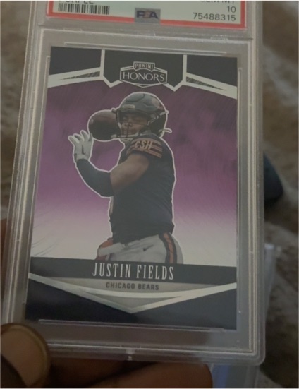 2022 Panini Honors #23 Justin Fields — front