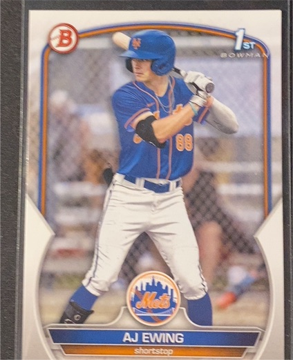 2023 Bowman Draft #BD-152 AJ Ewing — front
