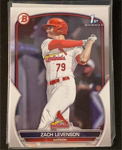2023 Bowman Draft #BD-149 Zach Levenson — front