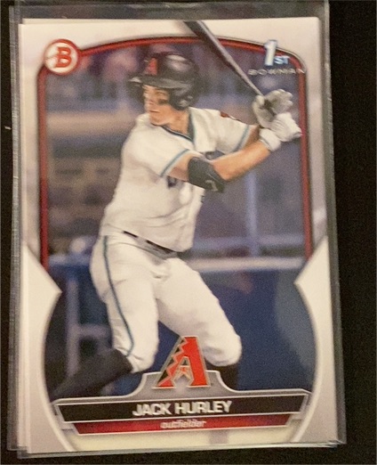 2023 Bowman Draft #BD-162 Jack Hurley — front