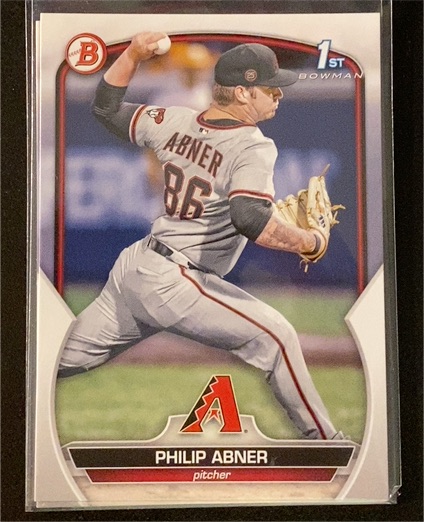 2023 Bowman Draft #BDC-165 Philip Abner — front
