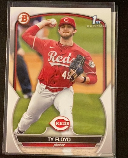 2023 Bowman Draft #BDC-155 Ty Floyd — front