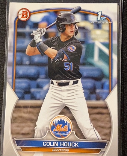 2023 Bowman Draft #BD-175 Colin Houck — front