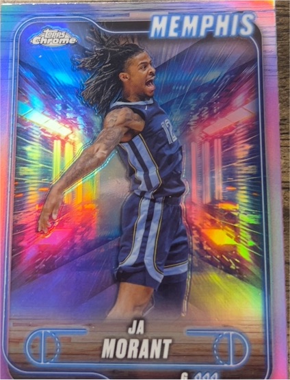2024-25 Topps Chrome #188 Ja Morant — front