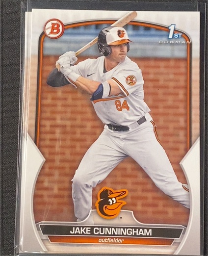 2023 Bowman Draft #BD-198 Jake Cunningham — front