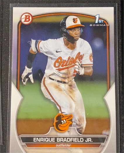 2023 Bowman Draft #BD-188 Enrique Bradfield Jr. — front