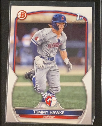 2023 Bowman Draft #BD-141 Tommy Hawke — front