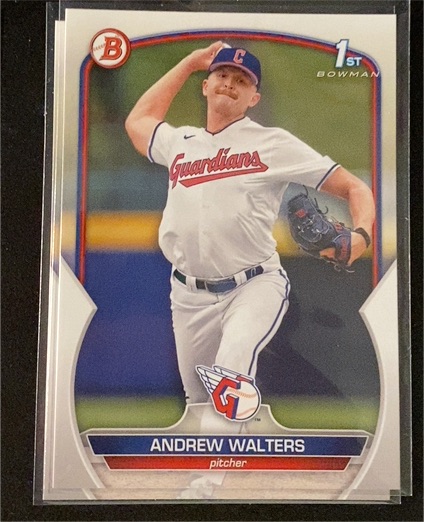 2023 Bowman Draft #BD-184 Andrew Walters — front