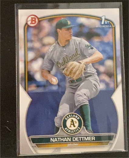 2023 Bowman Draft #BD-146 Nathan Dettmer — front