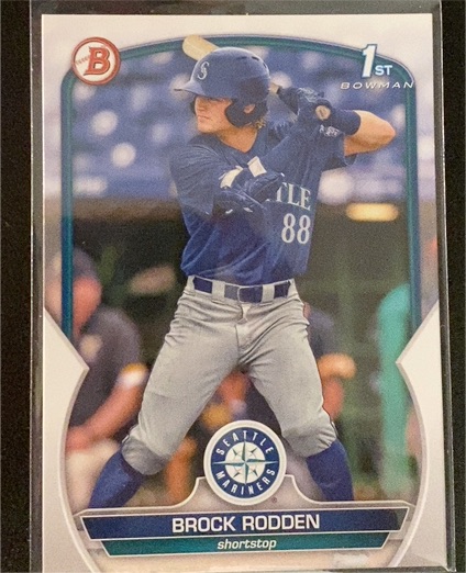 2023 Bowman Draft #BD-171 Brock Rodden — front