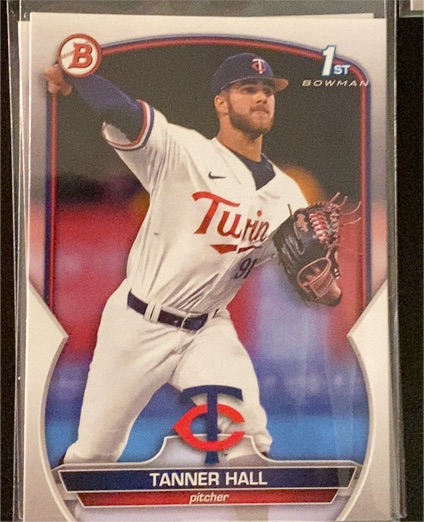 2023 Bowman Draft #BD-174 Tanner Hall — front