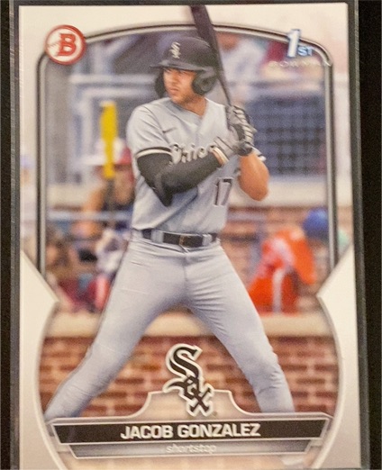 2023 Bowman Draft #BD-167 Jacob Gonzalez — front