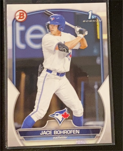 2023 Bowman Draft #BD-173 Jace Bohrofen — front