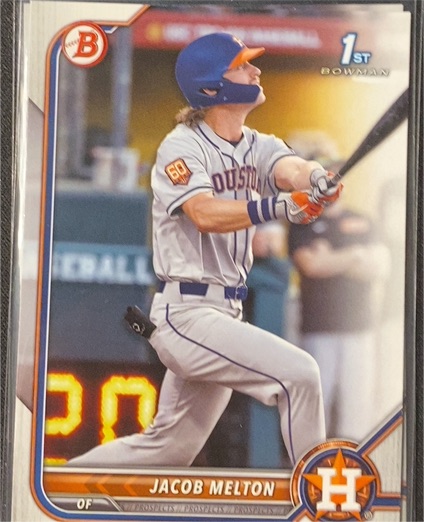 2022 Bowman Draft #BD-135 Jacob Melton — front