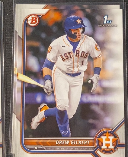 2022 Bowman Draft #BD-152 Drew Gilbert — front