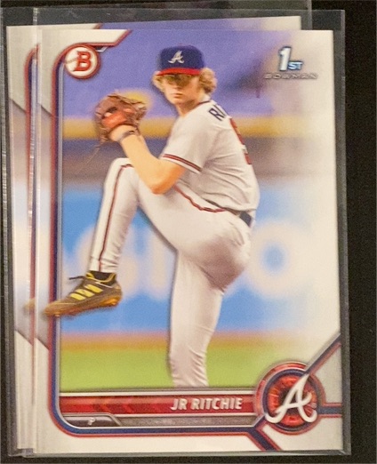 2022 Bowman Draft #BD-126 JR Ritchie — front