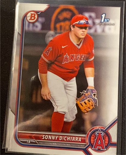 2022 Bowman Draft #BD-16 Sonny DiChiara — front