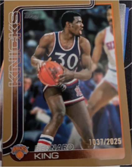 2025-26 Topps #268 Bernard King — front