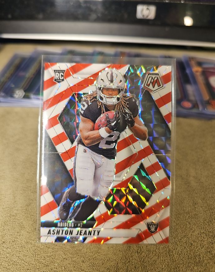 2025 Panini Mosaic #345 Ashton Jeanty — front