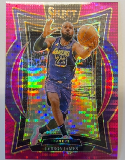 2024-25 Panini Select #54 LeBron James — front