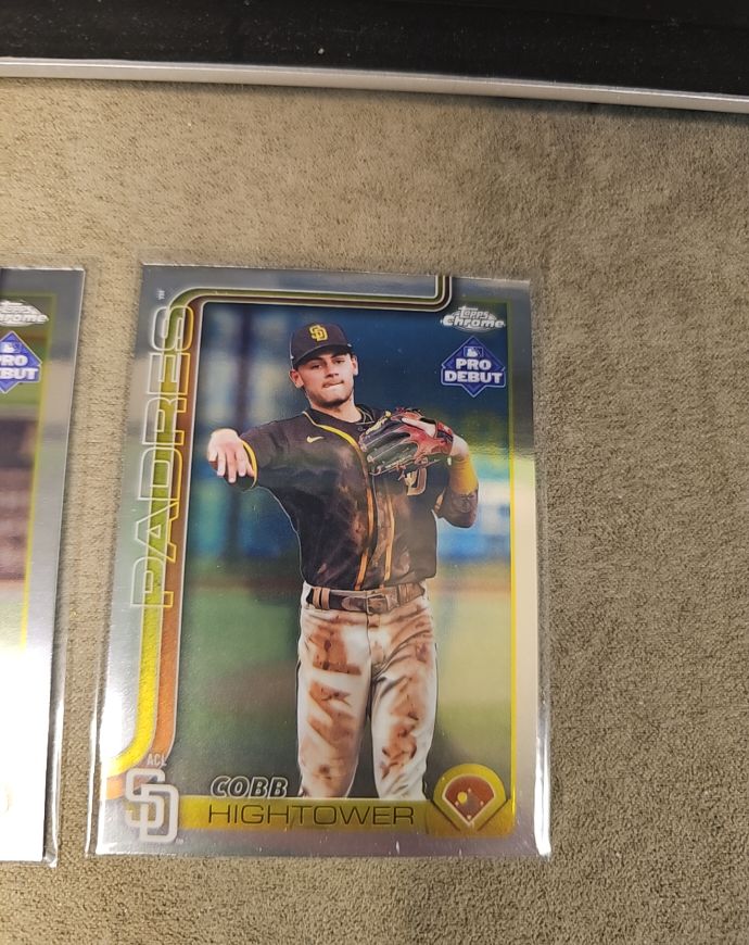 2025 Topps Pro Debut Chrome #PDC-75 Cobb Hightower — front