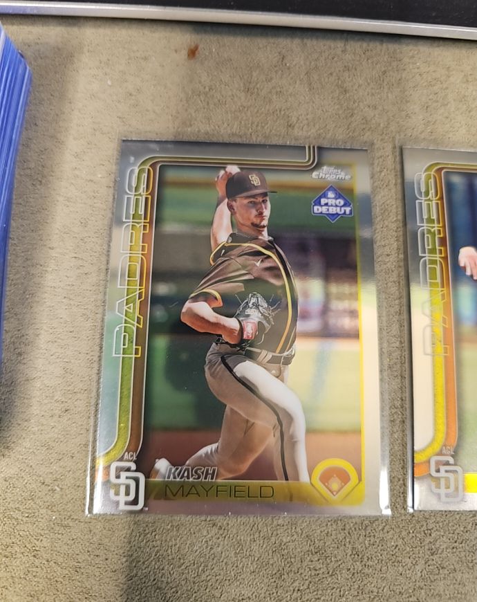 2025 Topps Pro Debut Chrome #PDC-129 Kash Mayfield — front