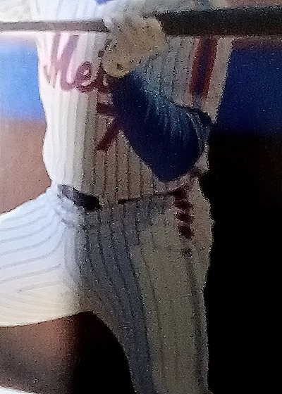 1990 New York Mets Tim Teufel Baseball Card — front