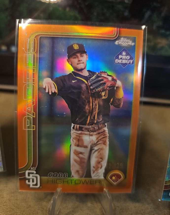 2025 Topps Pro Debut #PD-75 Cobb Hightower — front