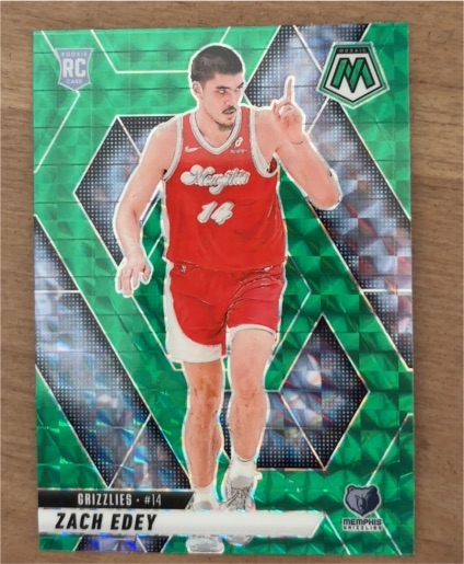 2024-25 Panini Mosaic #248 Zach Edey — front