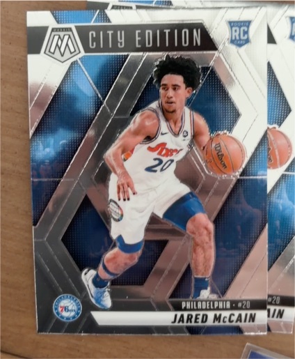 2024-25 Panini Mosaic City Edition #277 Jared McCain — front