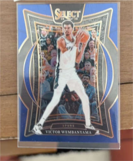 2024-25 Panini Select #9 Victor Wembanyama — front